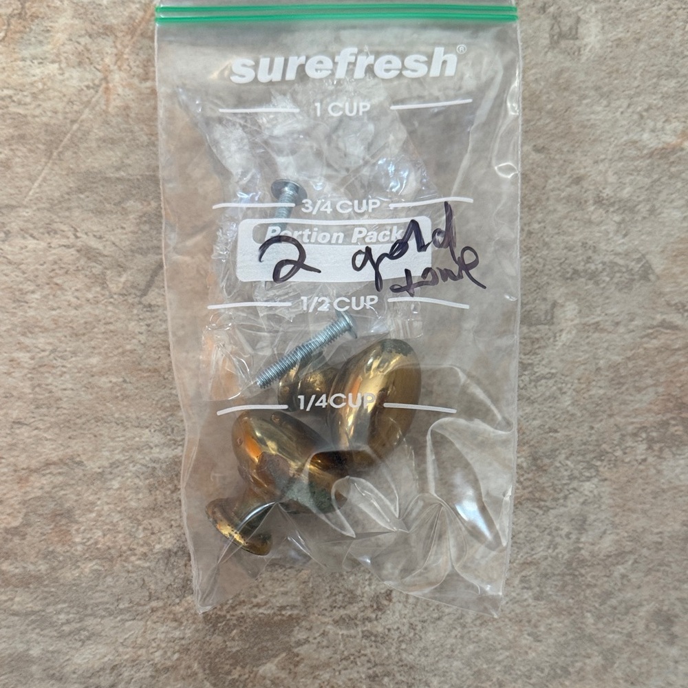Gold Metal Drawer Knobs